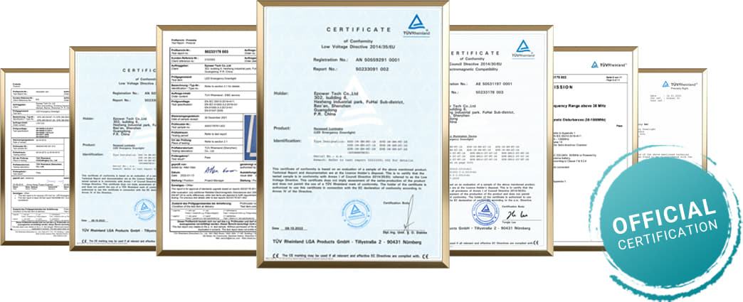 Patents & Awards Certificates