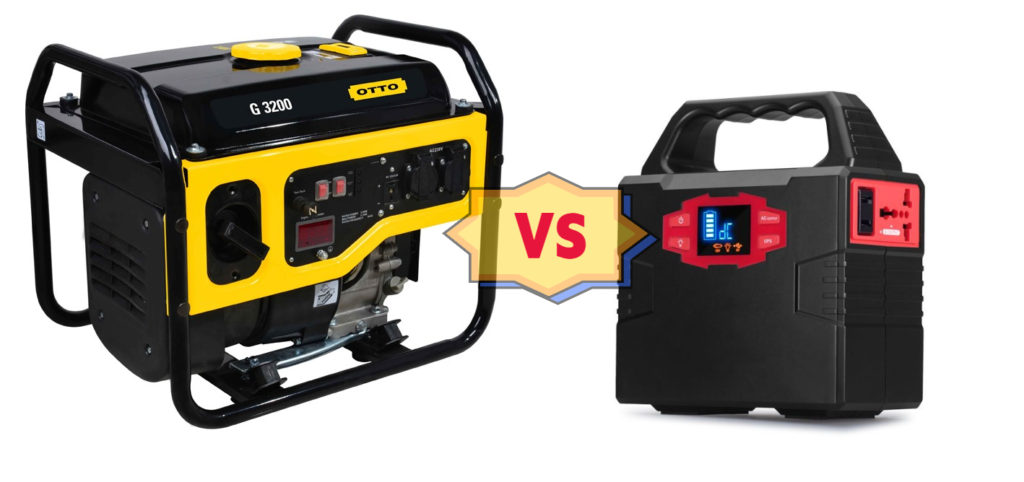 Portable Power Station vs. Generator