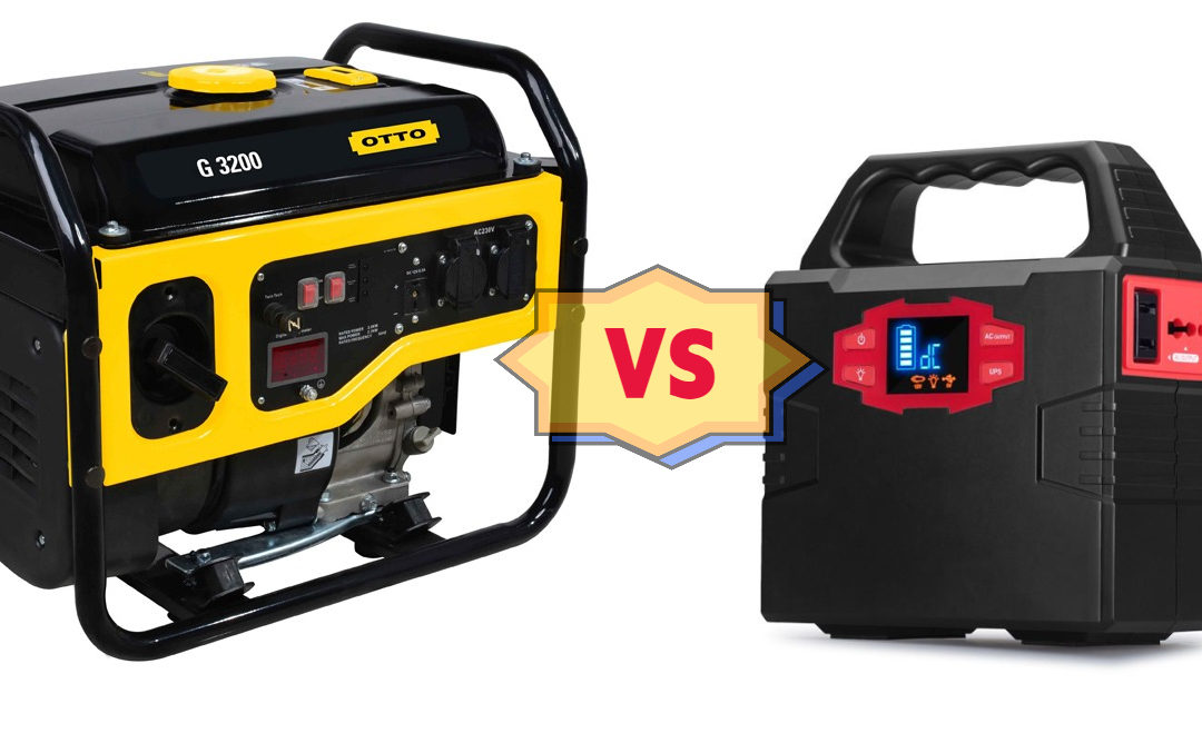 Portable Power Station vs. Generator