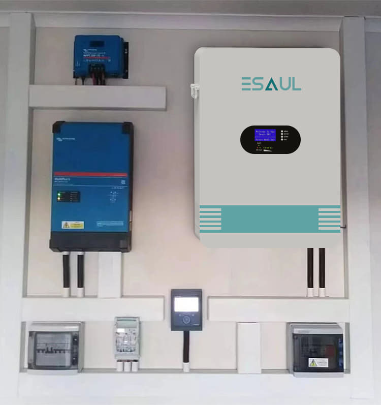 wall mounted battery of commercial application